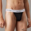 Quần lót nam Calvin Klein NB3226 Modern Cotton Stretch Thong 3-pack Black